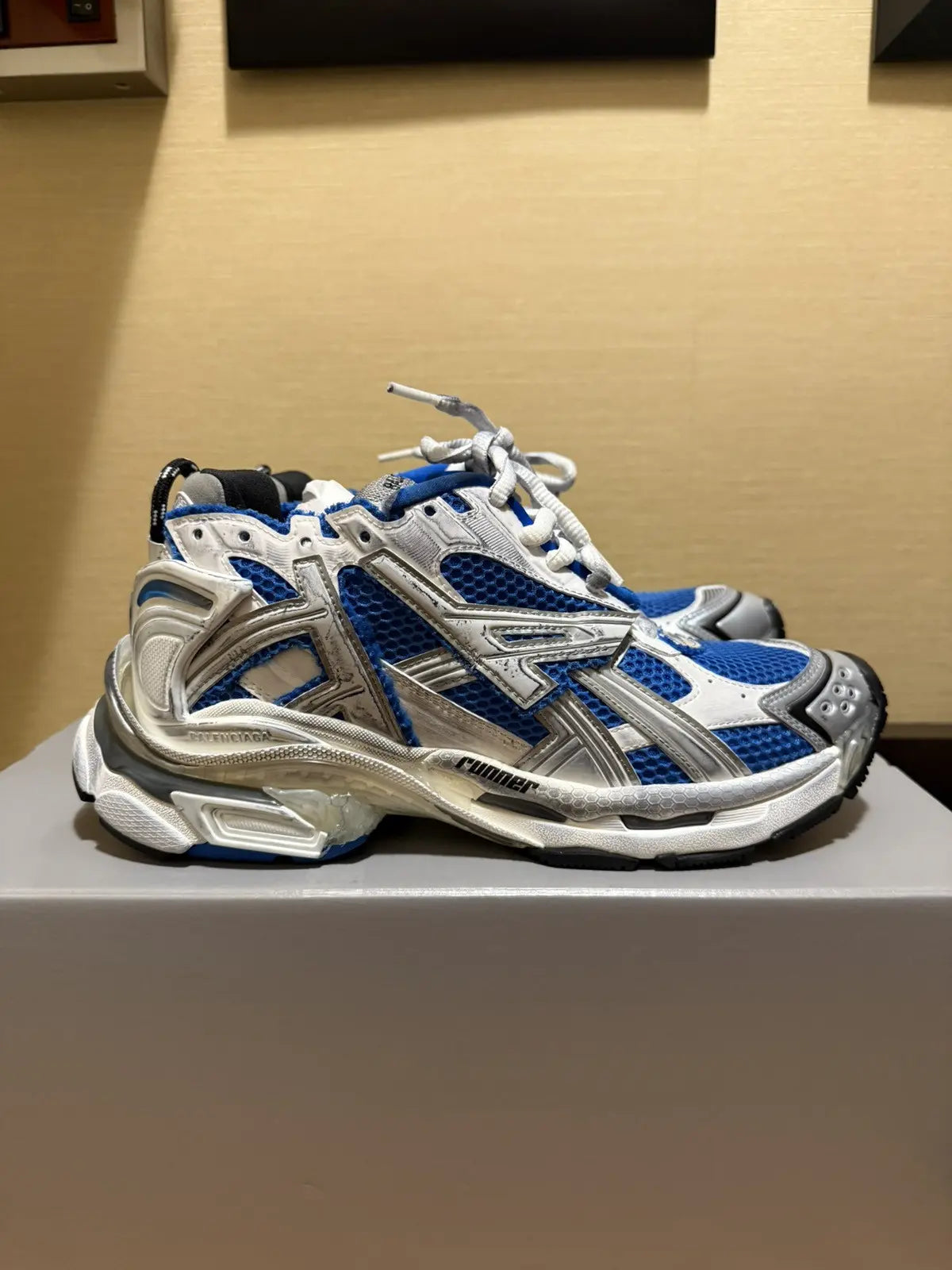 Balenciaga Runner - Blue / White - NOVO