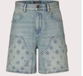 Bermuda Jeans Louis Vuitton Monograma