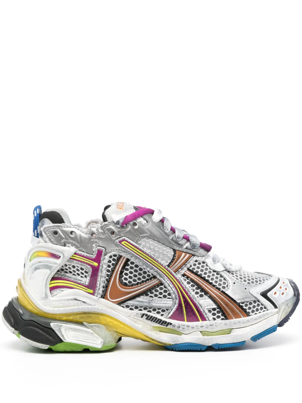 Balenciaga Runner 41 - Branco e Colorido