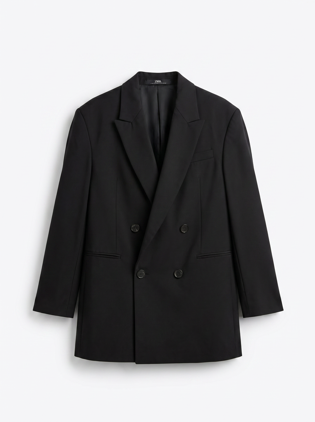 Blazer Preto Transpassado