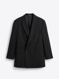 Blazer Preto Transpassado