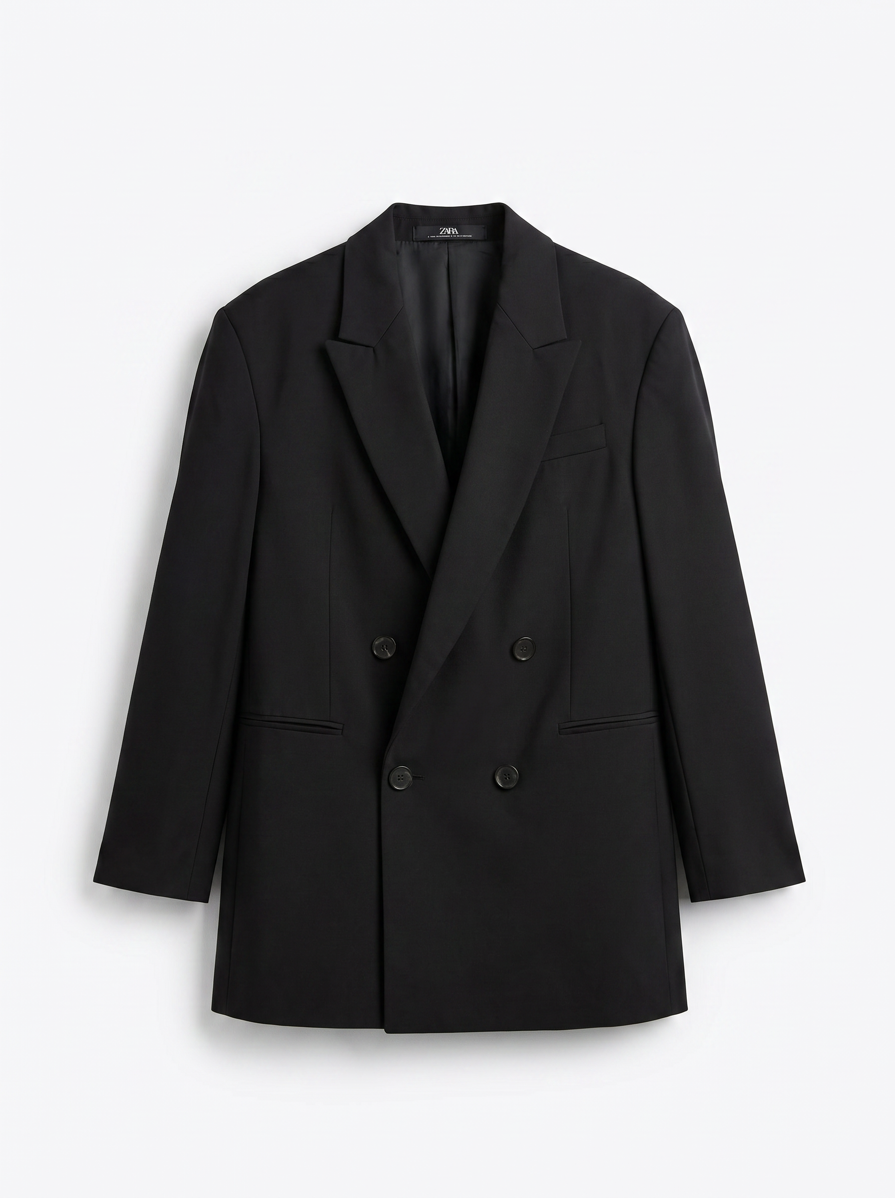Blazer Preto Transpassado