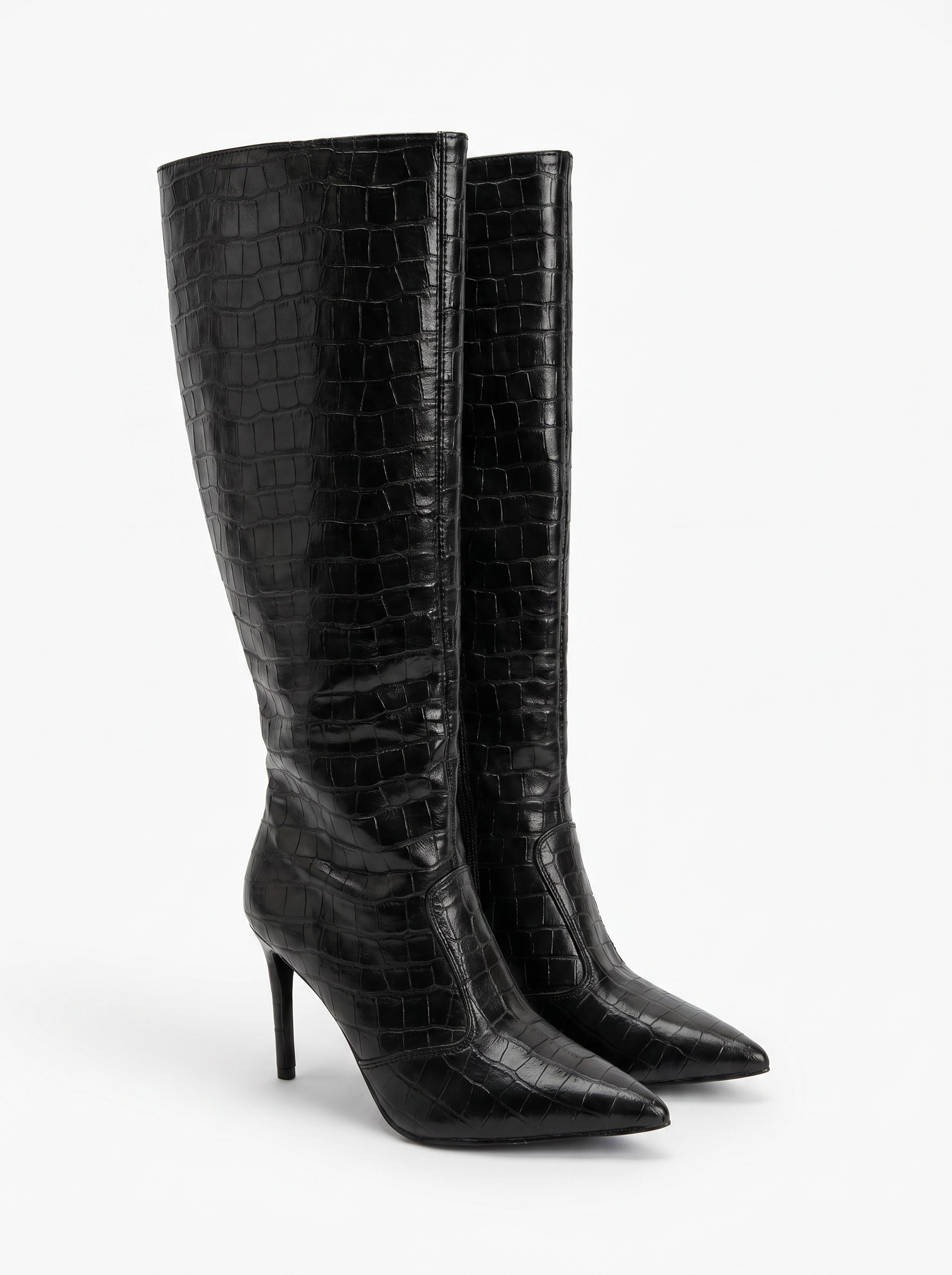 Bota de Couro Preta