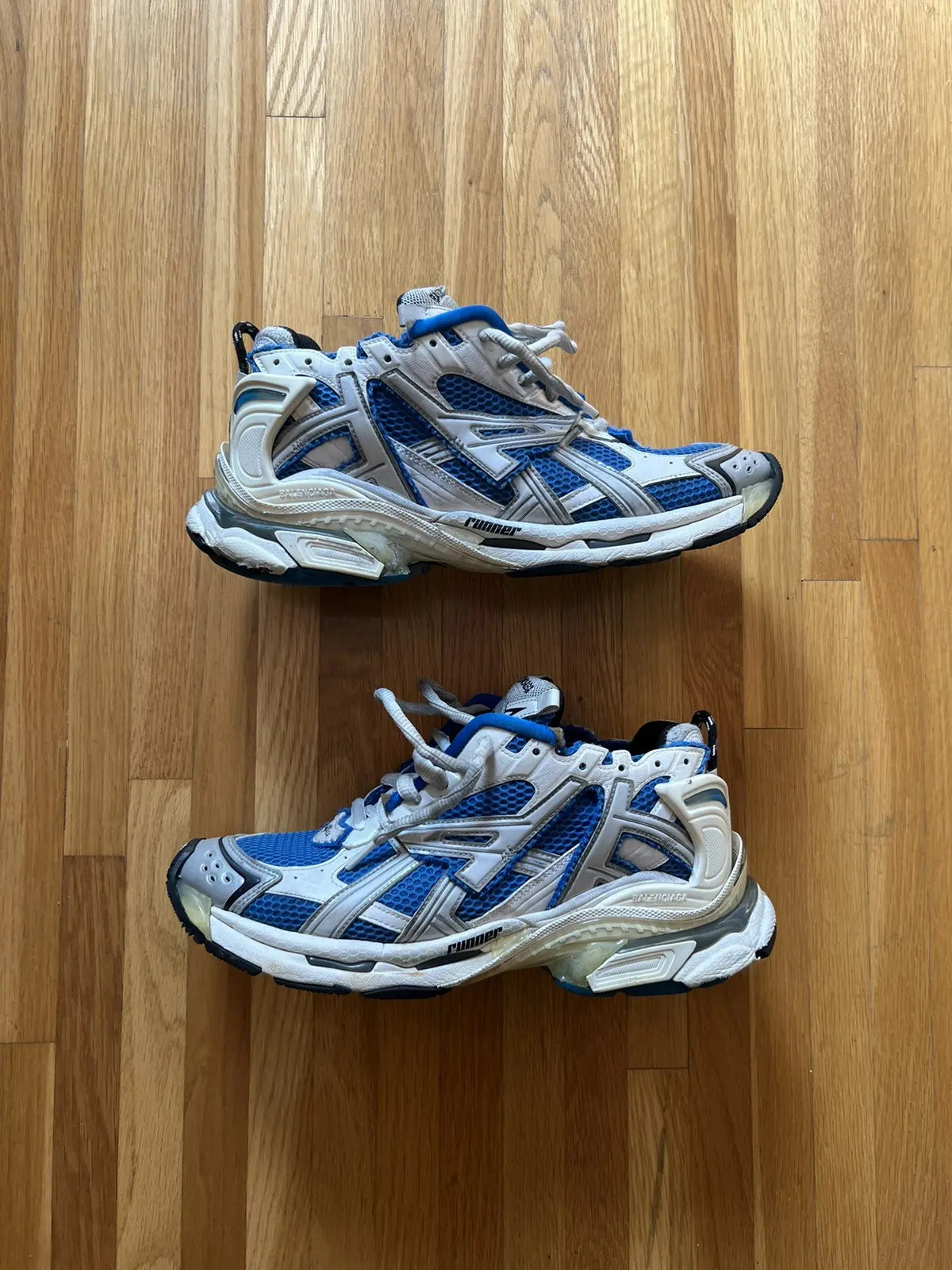 Balenciaga Runner - Blue / White - NOVO