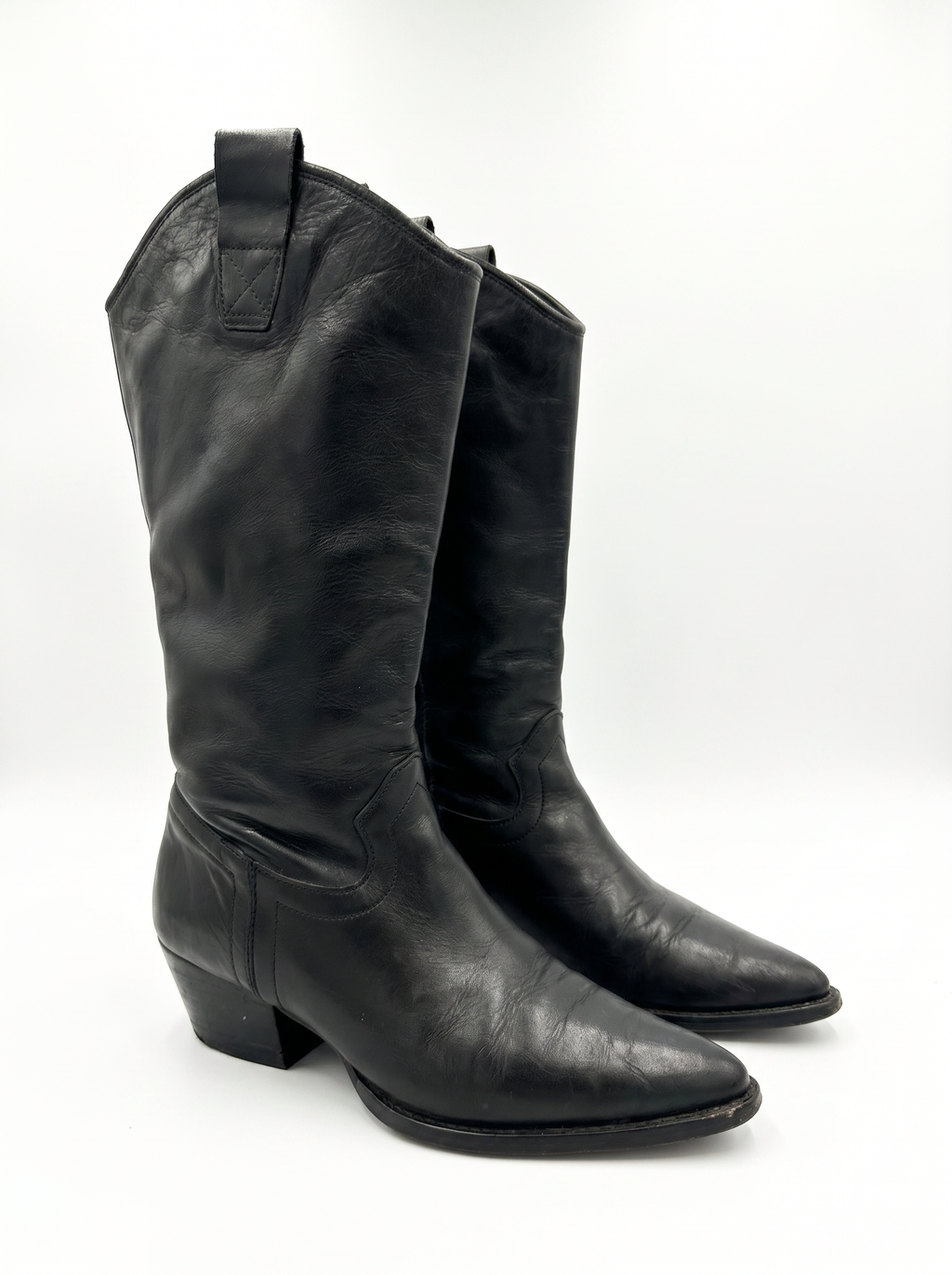 Bota de couro