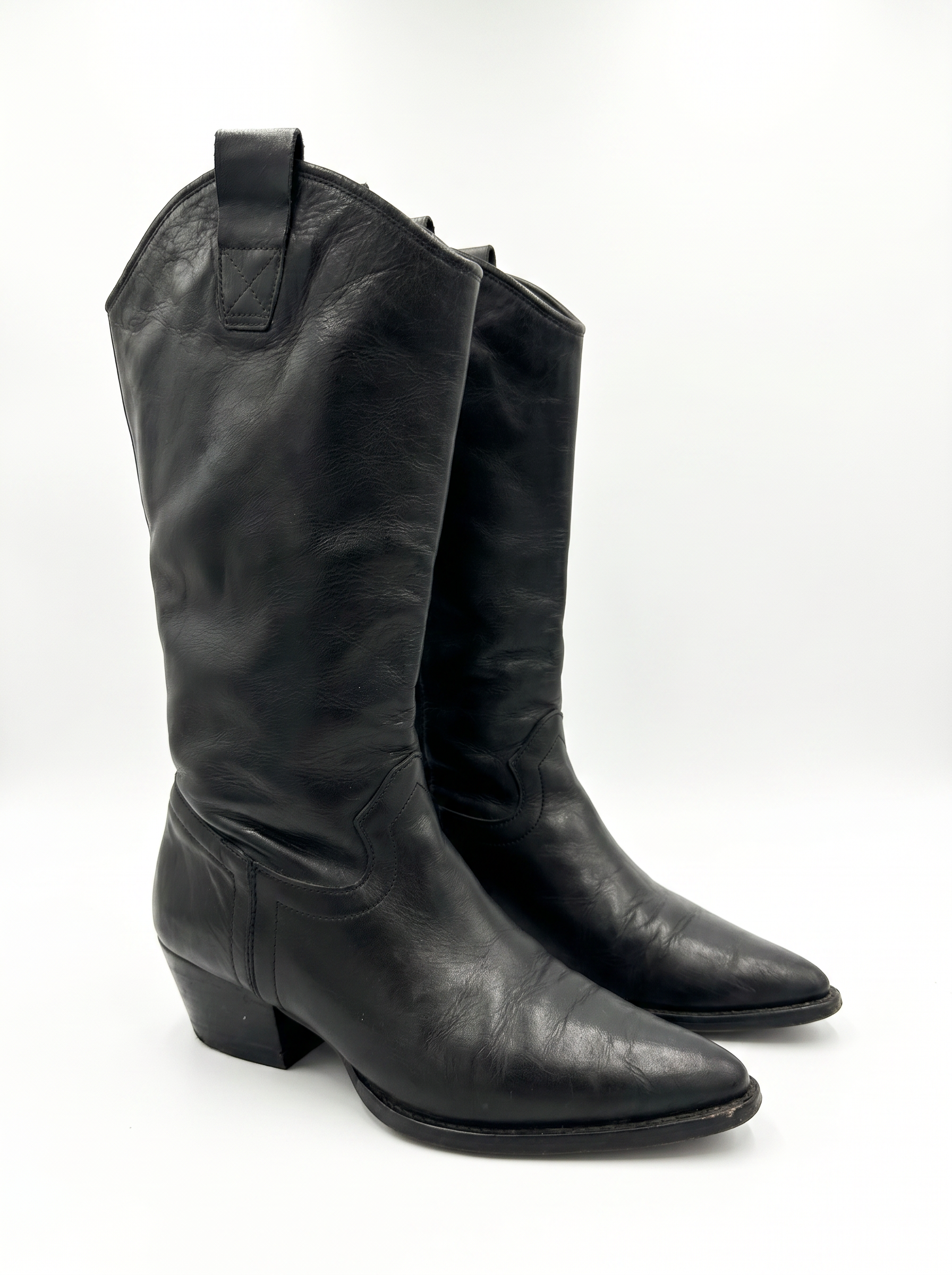 Bota de couro