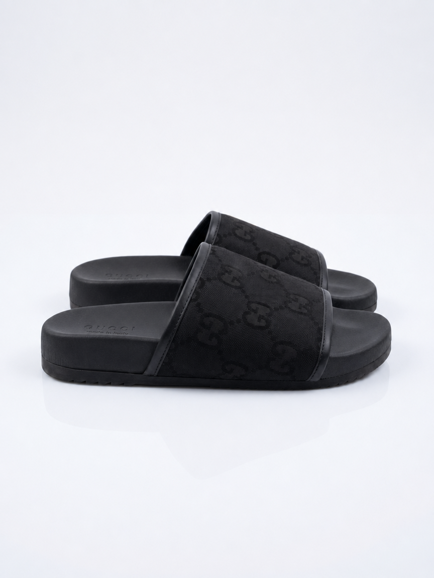 Slide preto GG - Gucci - imagem 1