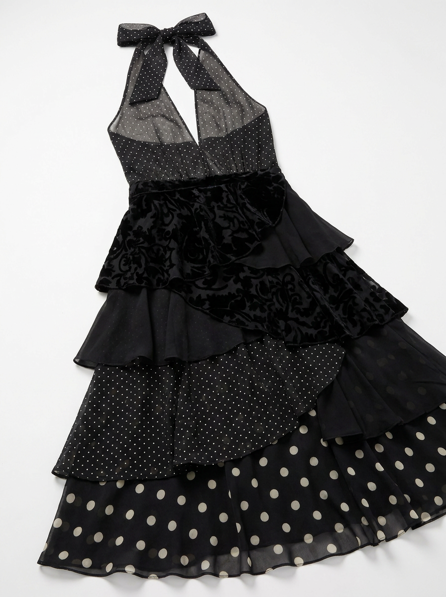 VESTIDO MIDI POÁ