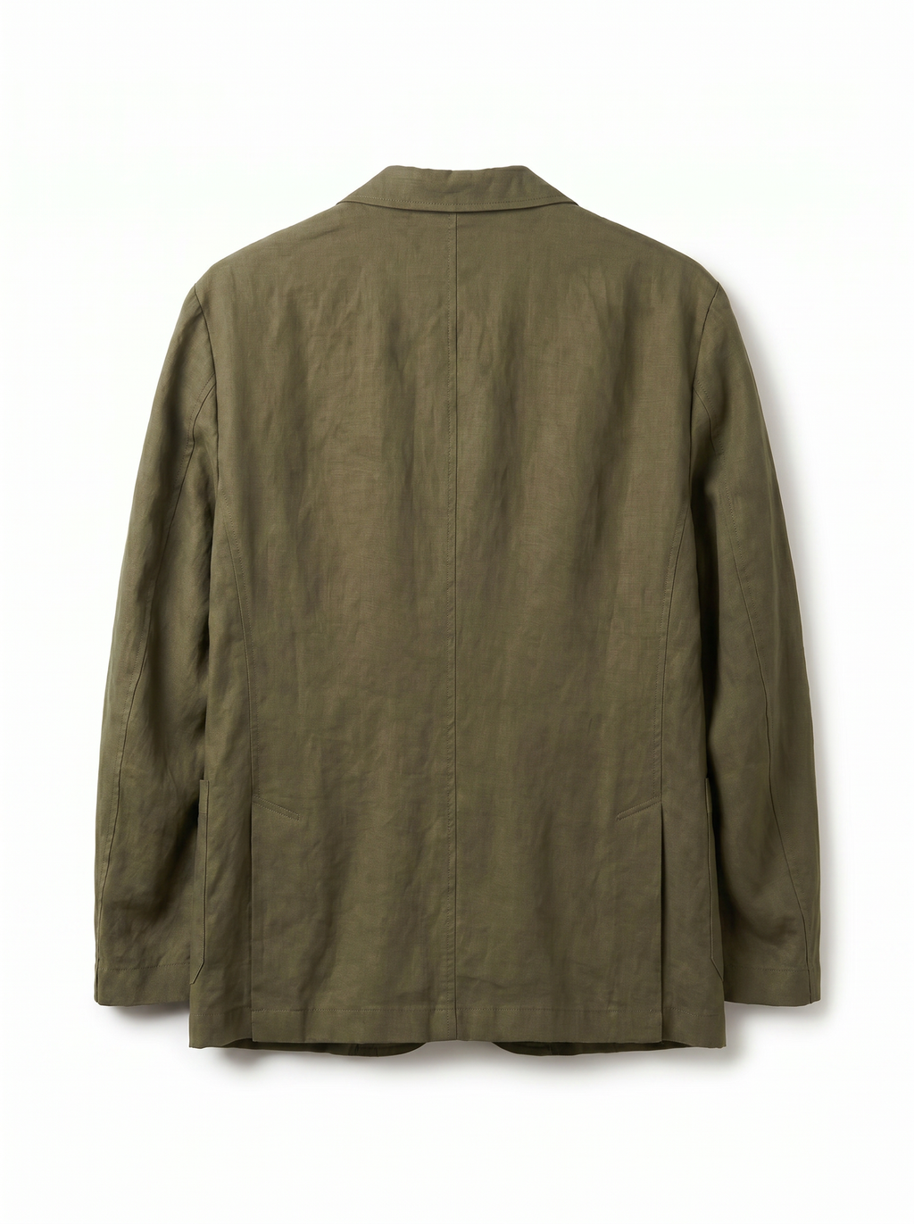 BLAZER DE LINHO VERDE OSKLEN - imagem 1