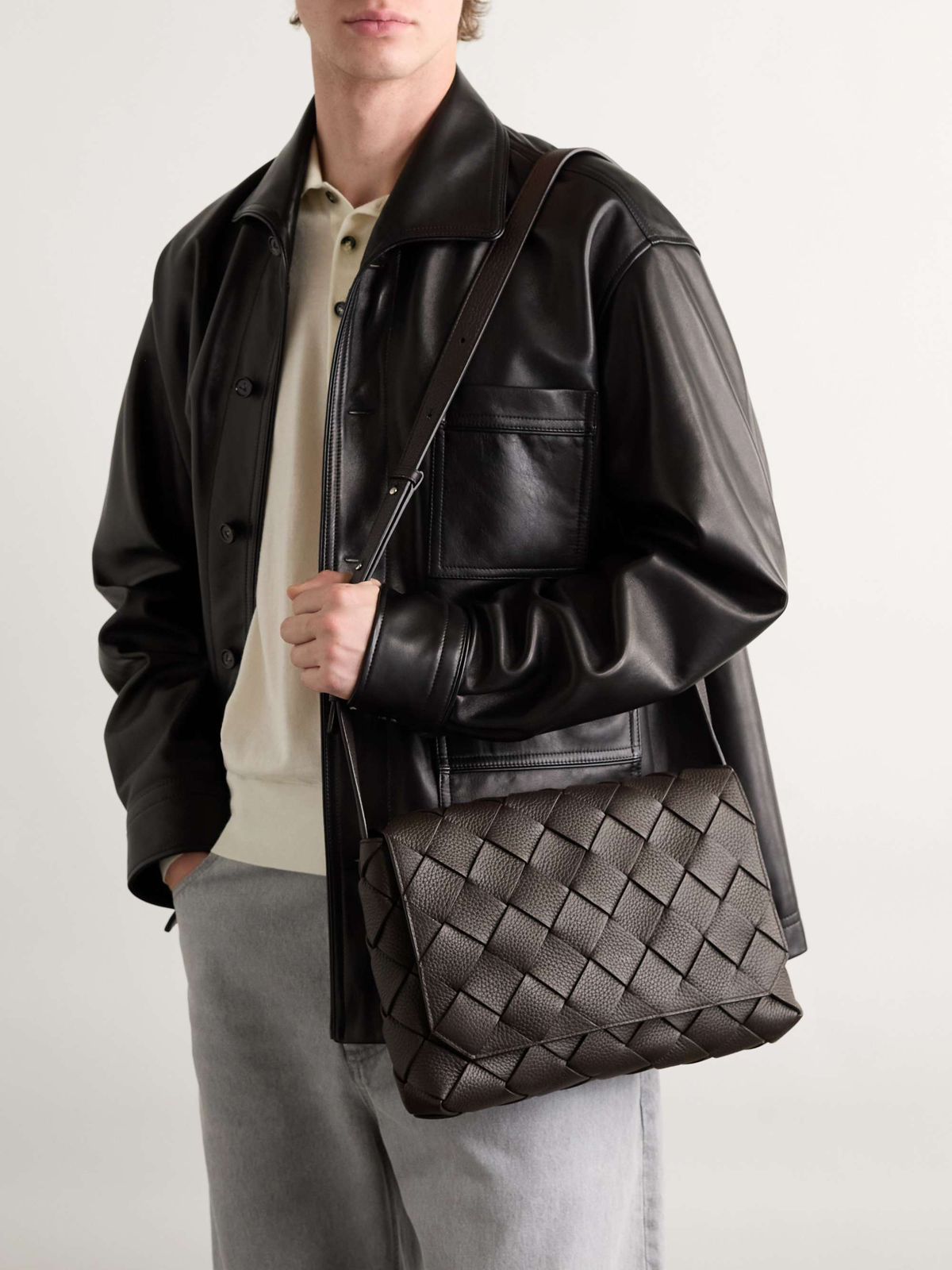 Bottega Veneta Diago Large - Fondant fondant couro na Achei Primeiro - foto 2