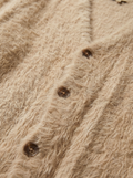CARDIGAN BEGE FELPUDO - imagem 1