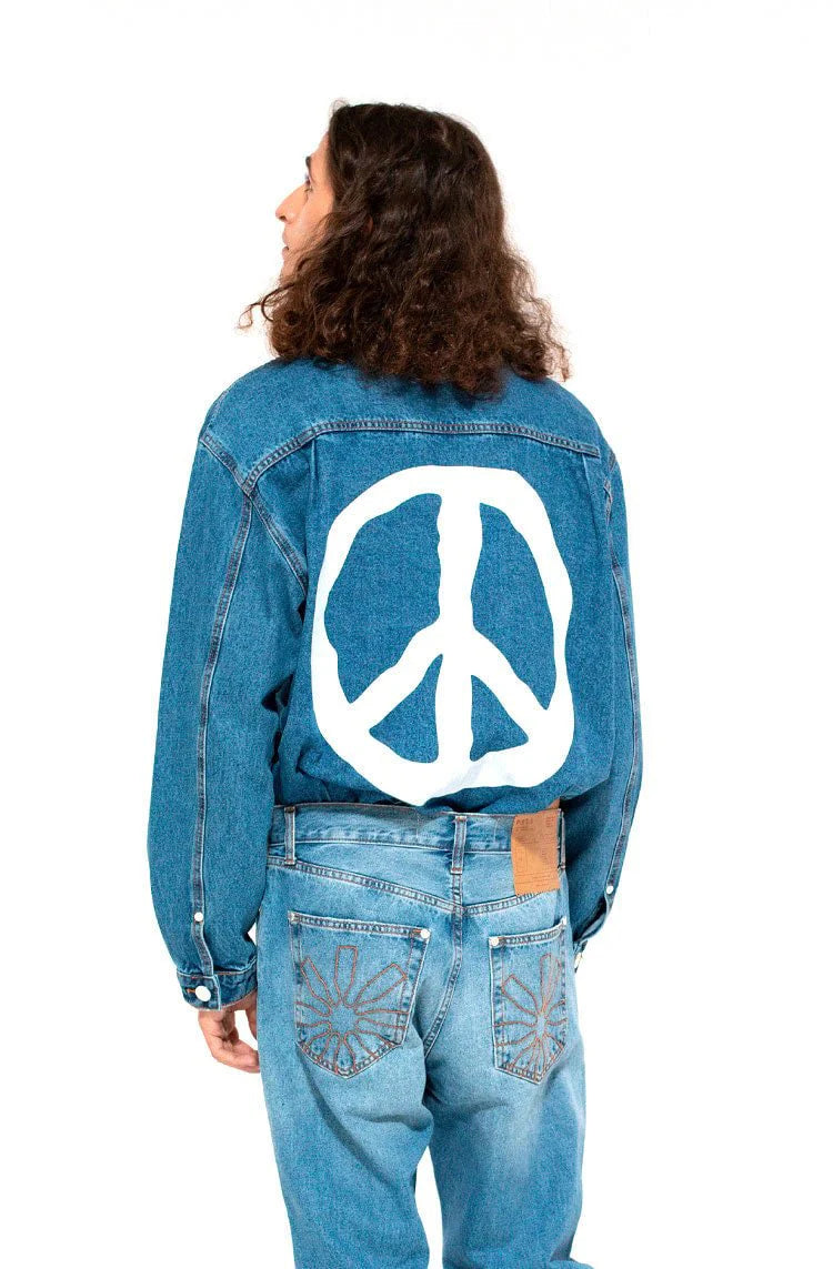 Jaqueta Jeans Peace 1940 Washed Denim - PIET