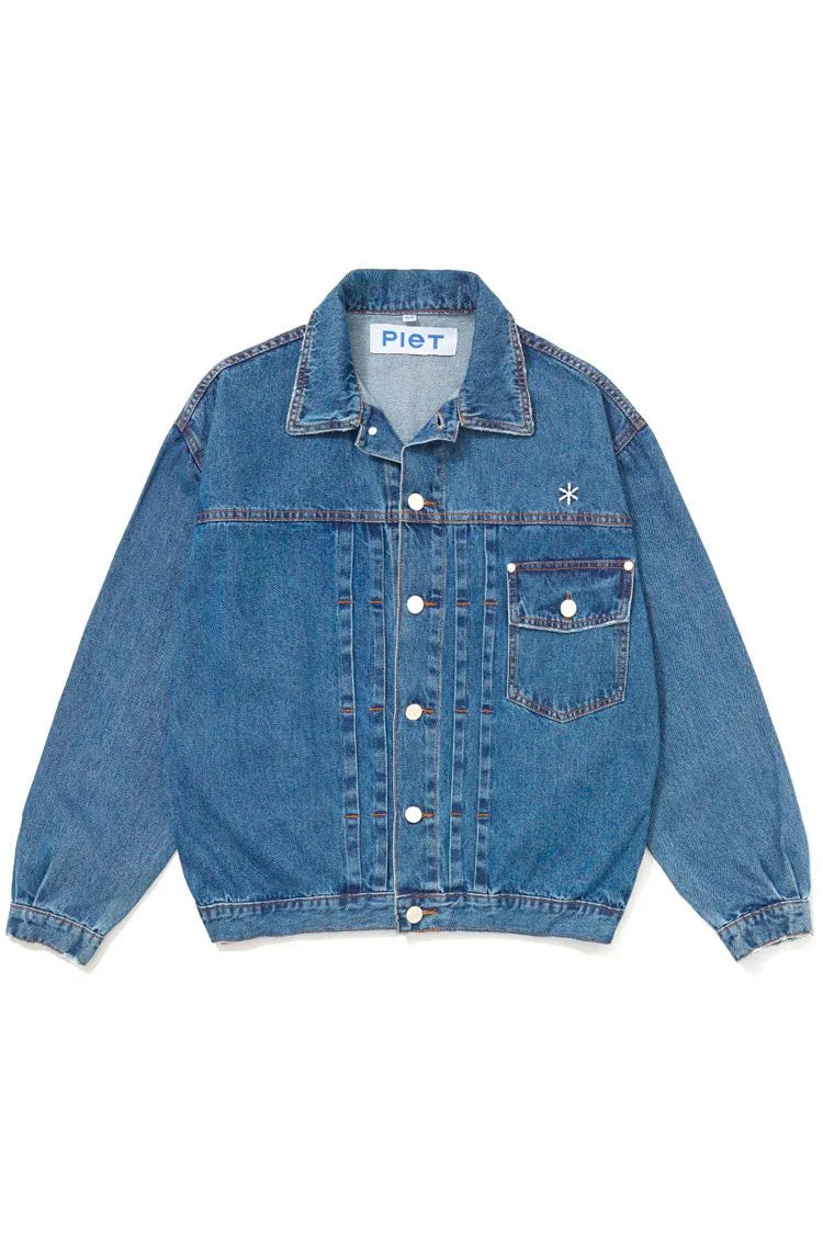 Jaqueta Jeans Peace 1940 Washed Denim - PIET