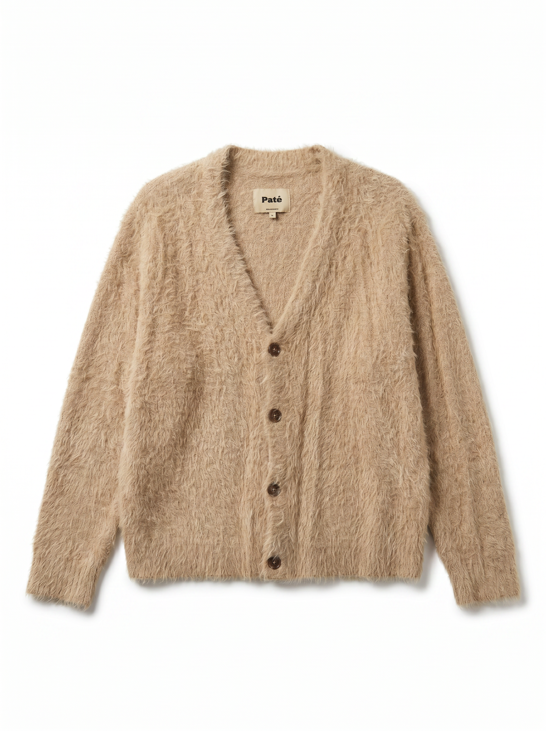 CARDIGAN BEGE FELPUDO - imagem 2