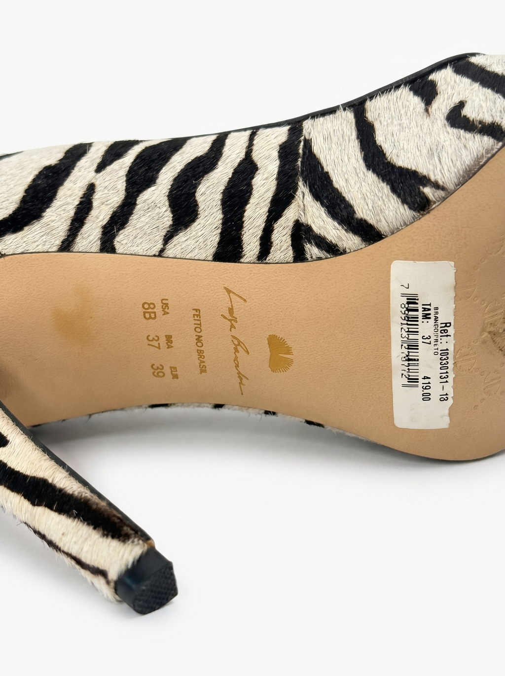 Scarpin zebra - Luiza Barcelos - imagem 1
