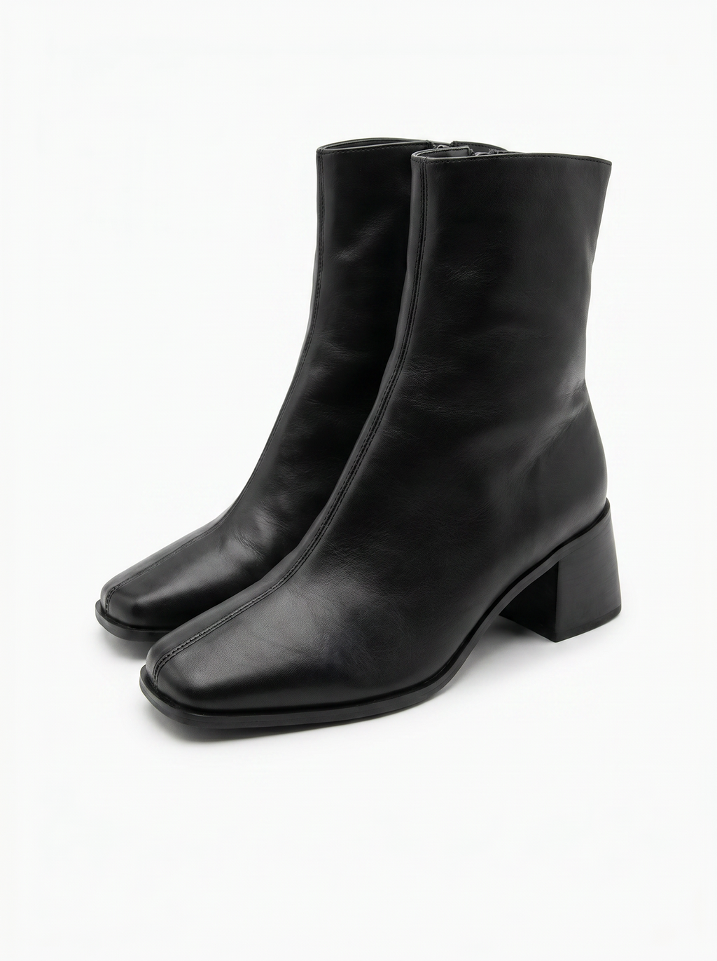 Bota preta cano medio - Sem marca - imagem 4