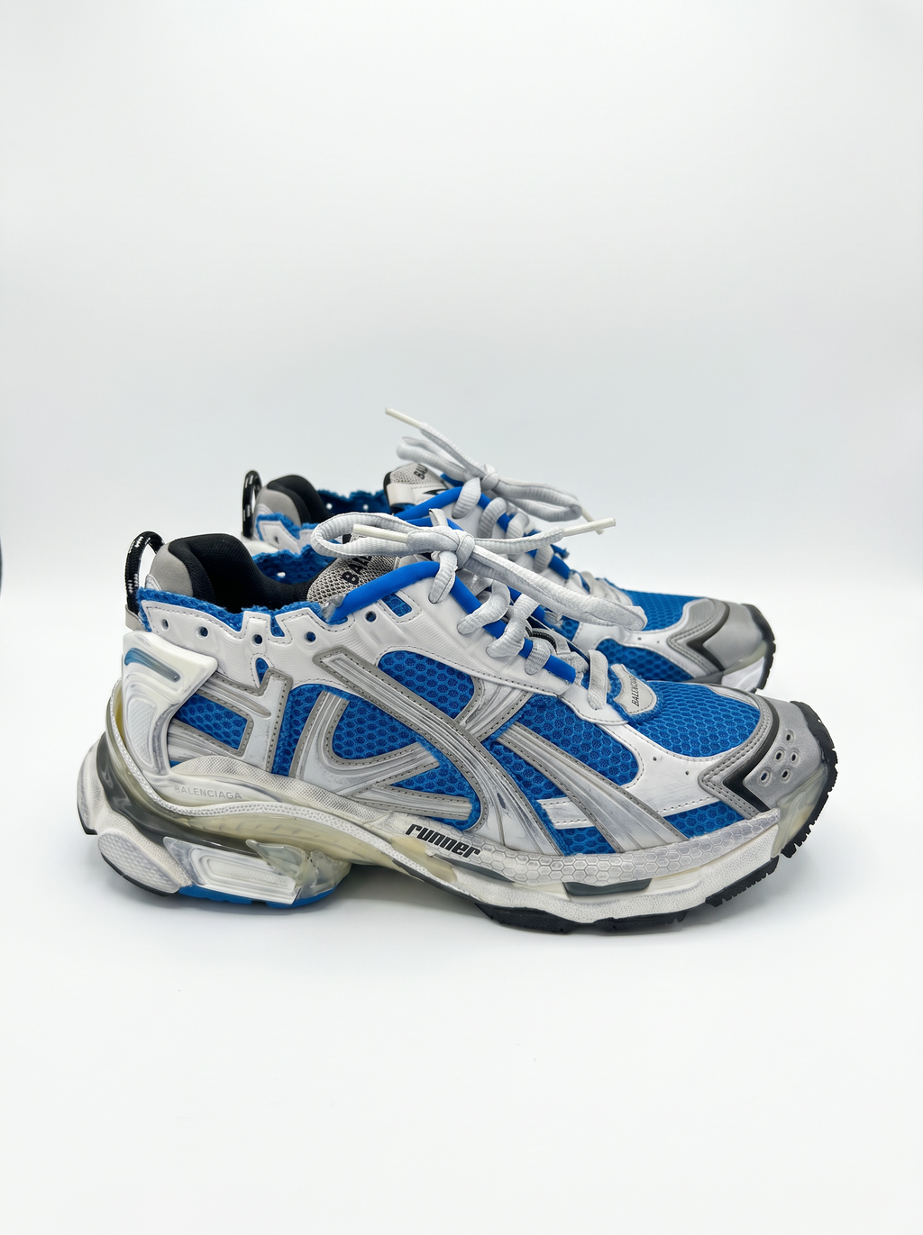 Tenis Track azul e branco - Balenciaga - imagem 3