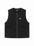 Colete preto matelasse - Stüssy - imagem 3