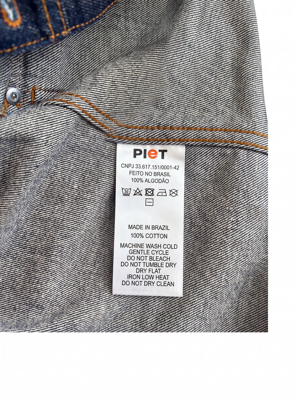 Jaqueta jeans peace - Piet - imagem 3